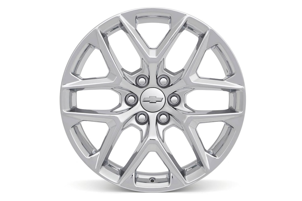 Rin de aluminio de 22 pulgadas cromado con 6 brazos para Chevrolet Suburban 2024