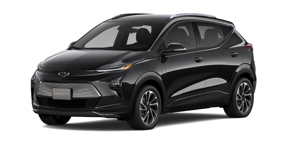 Chevrolet Bolt EUV, SUV eléctrica en color negro