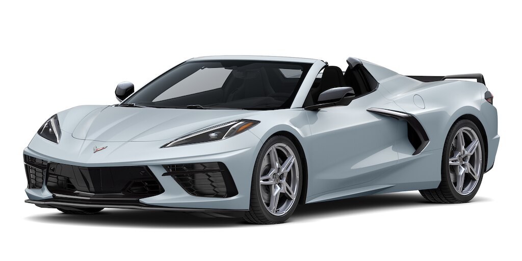 Chevrolet Corvette Stingray 2024 en color ceramic matrix gray metallic
