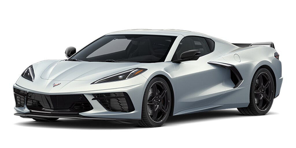 Chevrolet Corvette Stingray 2024 en color silver flare metallic