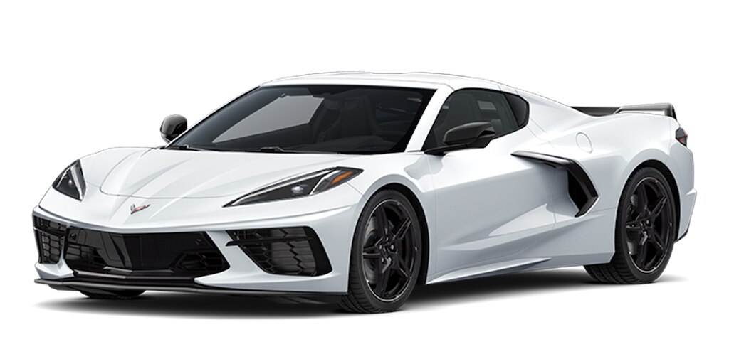 Chevrolet Corvette Stingray 2024 en color artic white