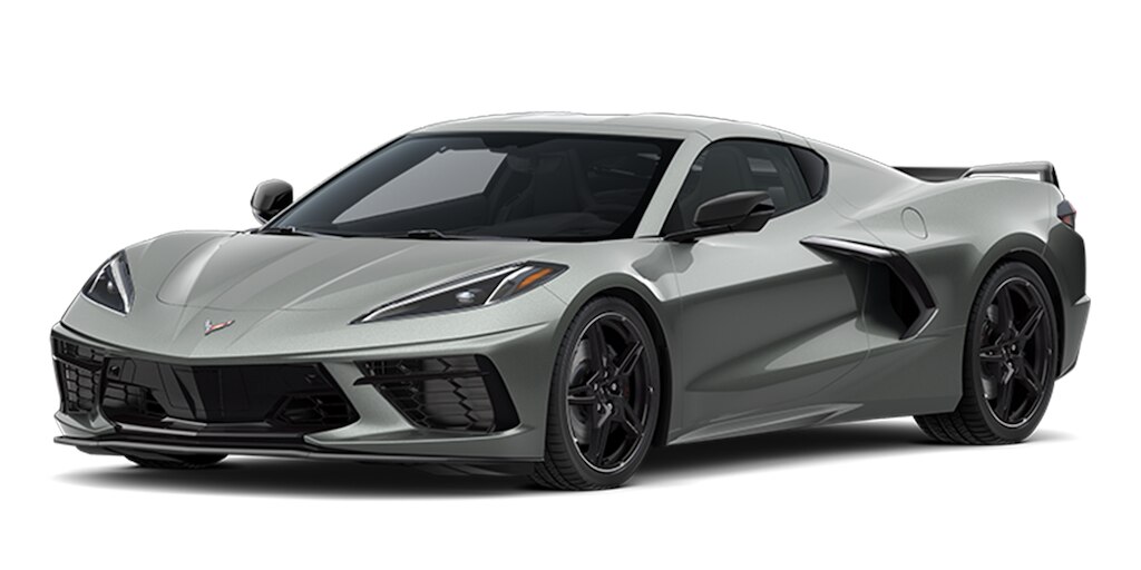 Chevrolet Corvette Stingray 2024 en color hypersonic gray metallic