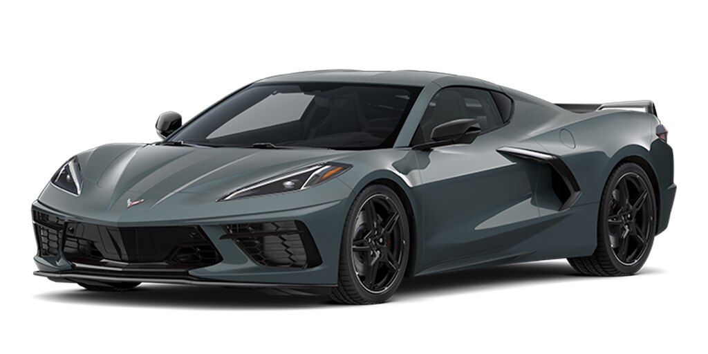 Chevrolet Corvette Stingray 2024 en color sea wolf gray