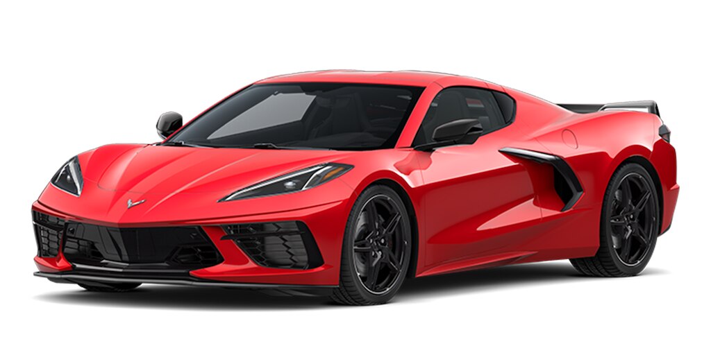 Chevrolet Corvette Stingray 2024 en color torch red