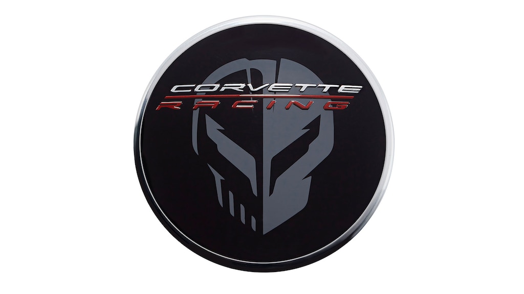 Centro de ring en color negro disponibles para Chevrolet Corvette Z06 2025